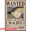 Affiche Wanted Sabo