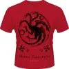 Game Of Thrones - T-shirt House Targaryen -Figurines Soldes game of thrones t shirt house targaryen