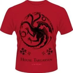 Game Of Thrones - T-shirt House Targaryen