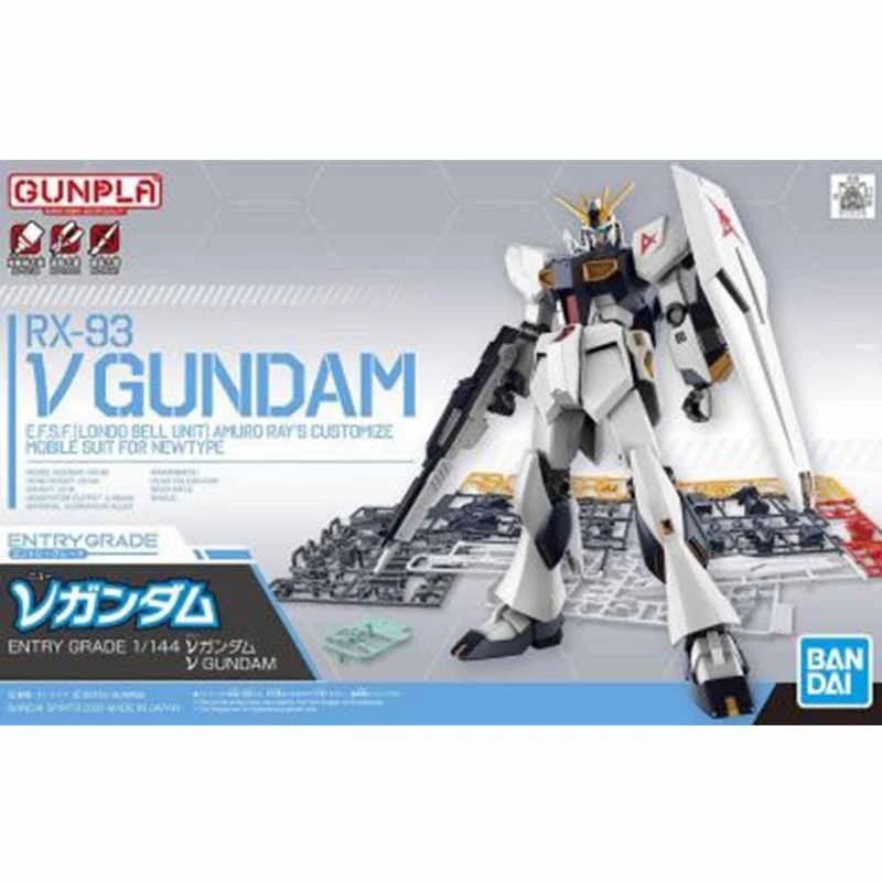 Gundam - Gunpla Nu Gundam - Entry Grade 3 Gundam - Gunpla Nu Gundam - Entry Grade