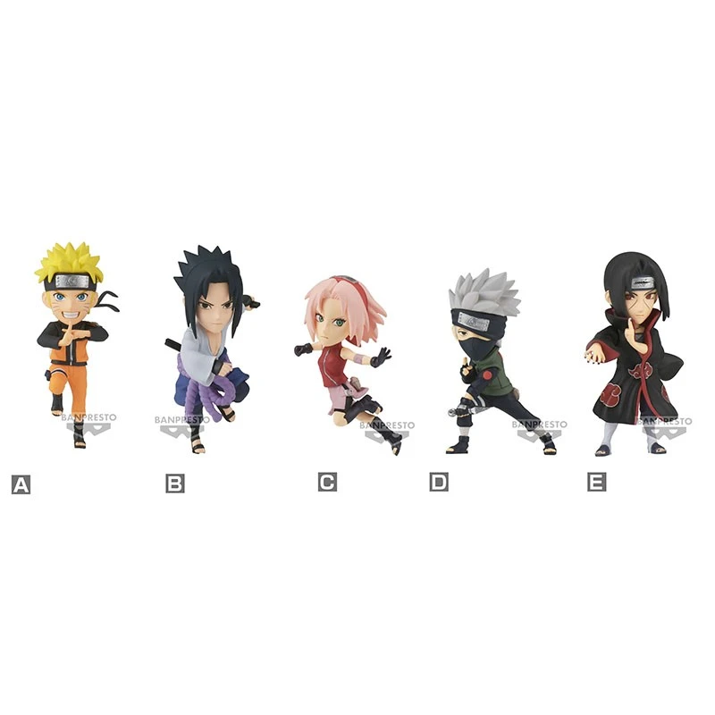 Naruto Shippuden - Collection De 5 Figurines WCF 3 Naruto Shippuden - Collection De 5 Figurines WCF