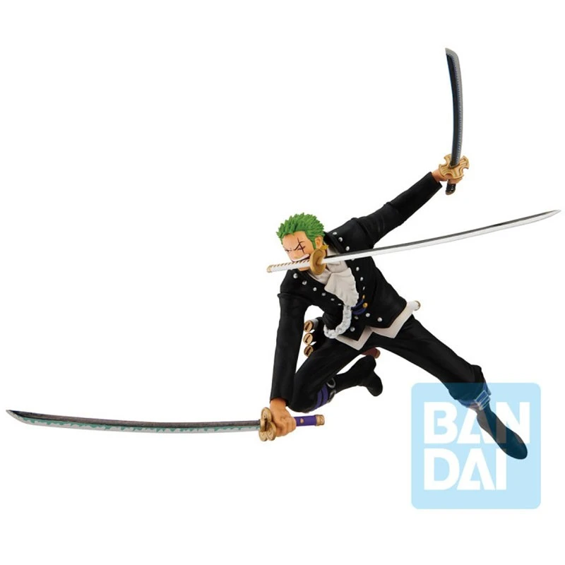 One Piece - Figurine Zoro - Ichibansho Film Red 4 One Piece - Figurine Zoro - Ichibansho Film Red – Image 2