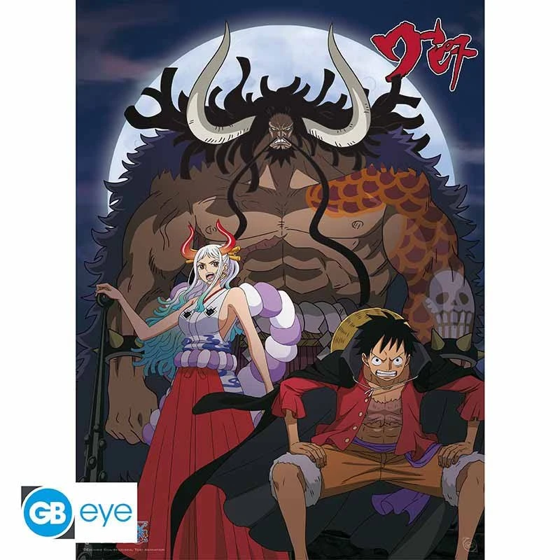 Poster One Piece - Yamato Et Luffy Versus Kaido 3 Poster One Piece - Yamato Et Luffy Versus Kaido