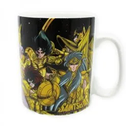 Saint Seiya - Mug Des Chevaliers D'Or -Figurines Soldes saint seiya mug des chevaliers d or 1