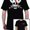 T-shirt One Piece - Shanks Skull 1 T-shirt One Piece - Shanks Skull -Figurines Soldes t shirt one piece shanks skull