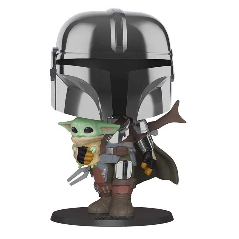 The Mandalorian Avec Baby Yoda - POP Super Sized 3 The Mandalorian Avec Baby Yoda - POP Super Sized